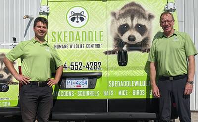 Skedaddle Humane Wildlife Control Franchise Opportunity, USA/CA