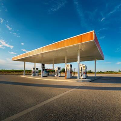 Gas Station with Apartment For Sale