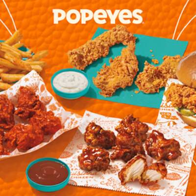 POPEYES LOUISIANA KITCHEN FRANCHISE FOR SALE
