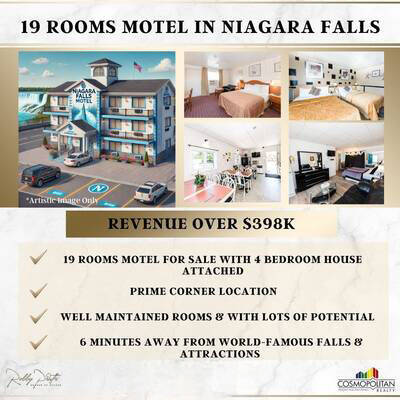 19 ROOMS MOTEL in Niagara Falls