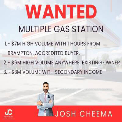 Wanted - Multiple Gas Stations