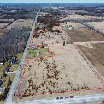 25 ACRES OF FLAT LAND WITH 1334' RD FRONT.,BELLEVILLE