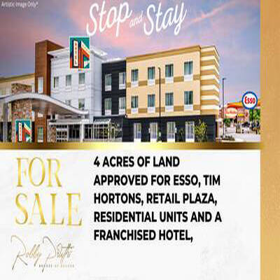 4 ACRES COMMERCIAL LAND FOR SALE IN OTTAWA