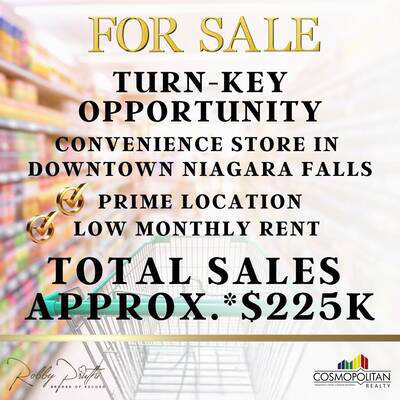 Business for Sale: Convenience Store in Downtown Niagara Falls