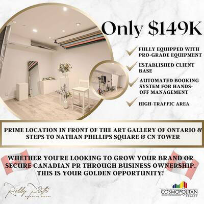 Photography Self Portrait Business - Downtown Toronto