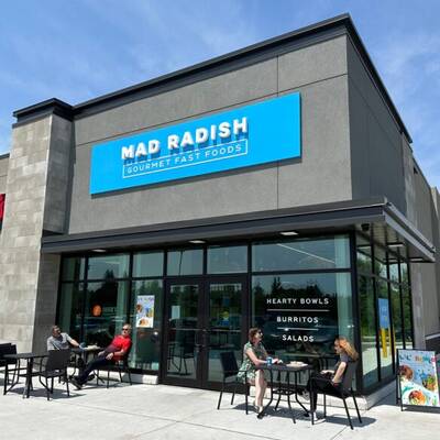 Mad Radish: Hearty Bowls - Burritos - Salads - Franchise Opportunity in Canada