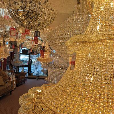 30+ Year Crystal Chandelier Business- Turnkey Showroom + Inventory - Mississauga (GTA)