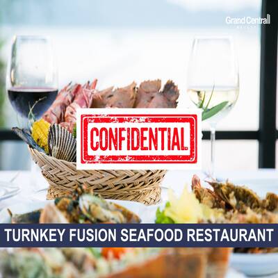 Turnkey Fusion Seafood Restaurant in the Heart of Richmond(Confidential)