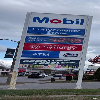 Mobil Gas Station Niagara Falls