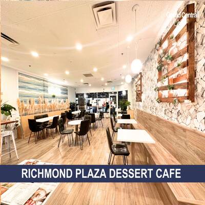 Richmond Plaza dessert cafe for sale(460-9100 Blundell Road, Richmond, BC, Canada)