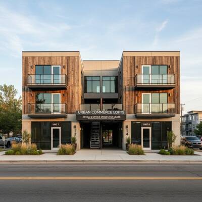 92K NOI | 3.24 Acre Commercial Land | Mixed Use 4-Plex | VTB Available