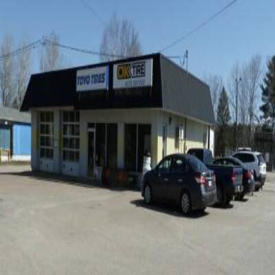 OK Tire Centre - Tire & Auto Service Bancroft, ON For Sale