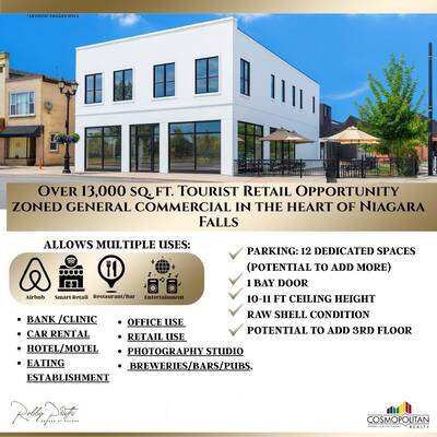 Commercial Prime Niagara Investment Zoned for Retail + Airbnb Income