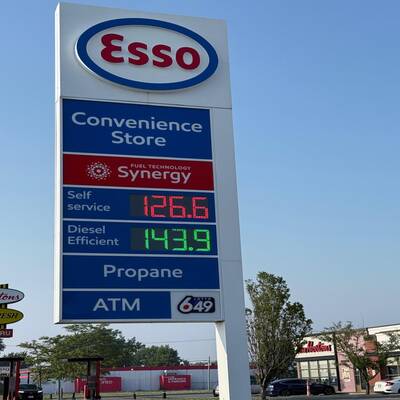 Esso Gas Station with property Windsor