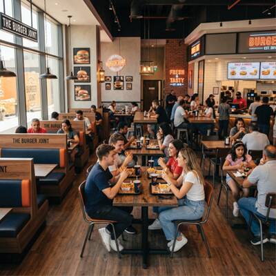 High-Traffic Burger Restaurant For Sale in Toronto - Prime Location!