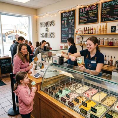 Multi Shop Investment! 5 Ice Cream Shop Locations for Sale – Illinois