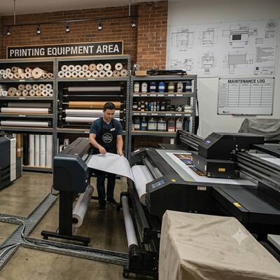 Signing and Printing Business For Sale in Mississauga (Business Only)