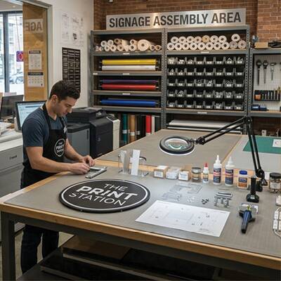 Signing and Printing Business For Sale in Mississauga (Business Only)