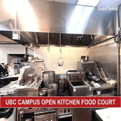 UBC AREA FOOD COURT FOR SALE(b6 5728 University Boulevard, Vancouver, BC, Canada)
