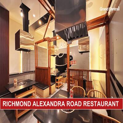 Fully equipped and beautifully maintained 2026 sf Hot Pot & BBQ restaurant （120-8631 Alexandra Road）