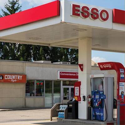Esso Gas Station with Car Wash For Sale
