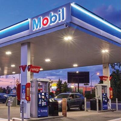 High Volume Mobil Gas Station For Sale