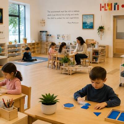 Non CWELCC Montessori Childcare and Private School