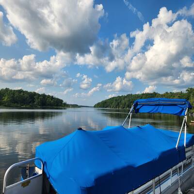 Marina on the Trent river in the Village of Hastings