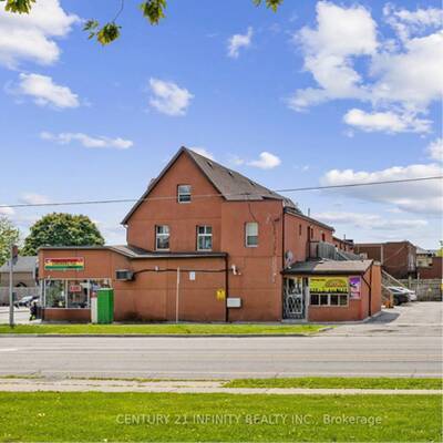Prime Mixed-Use Commercial Property with 6 Retail Units & 5 Apartments in Oshawa