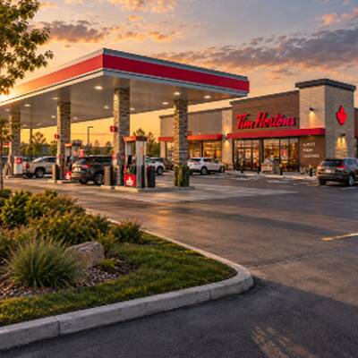 Gas Station with Tim Hortons